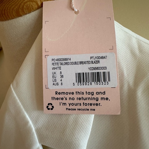 Misguided Tailored Double Beasted Blazer - Picture 4 of 7